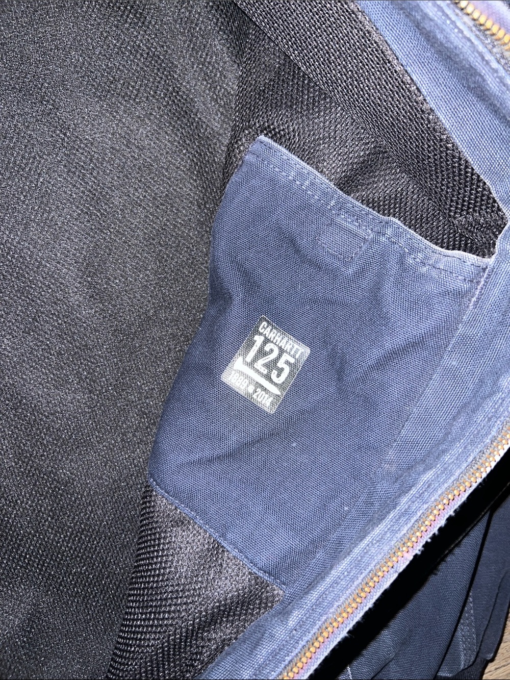 J131 Carhartt Hooded Zip Jacket - Picture 4 of 10